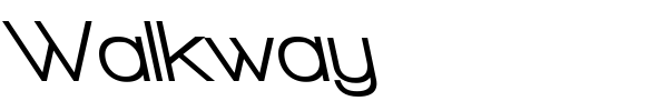 Walkway font preview